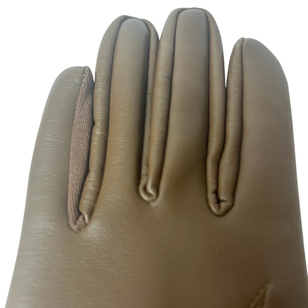 Brown Gold Accent Women’s Vintage Lined Fashion Retro